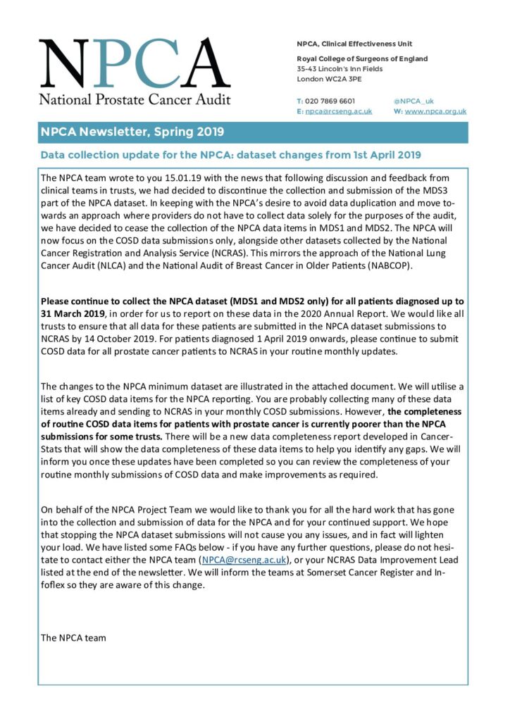 NPCA Spring 2019 Newsletter