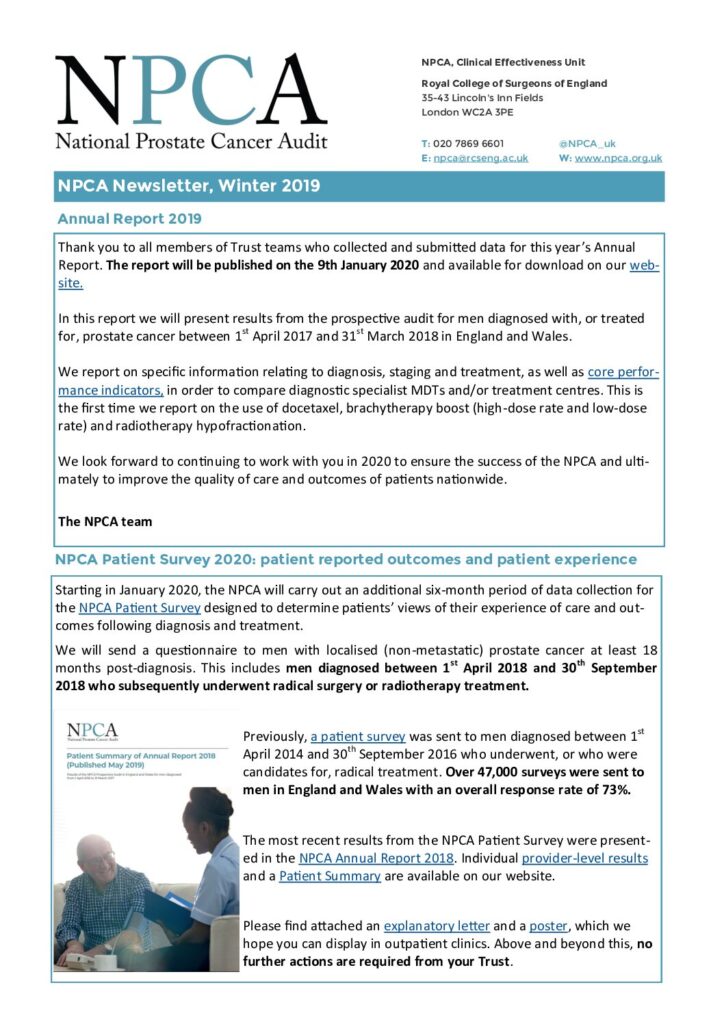 NPCA Winter Newsletter 2019