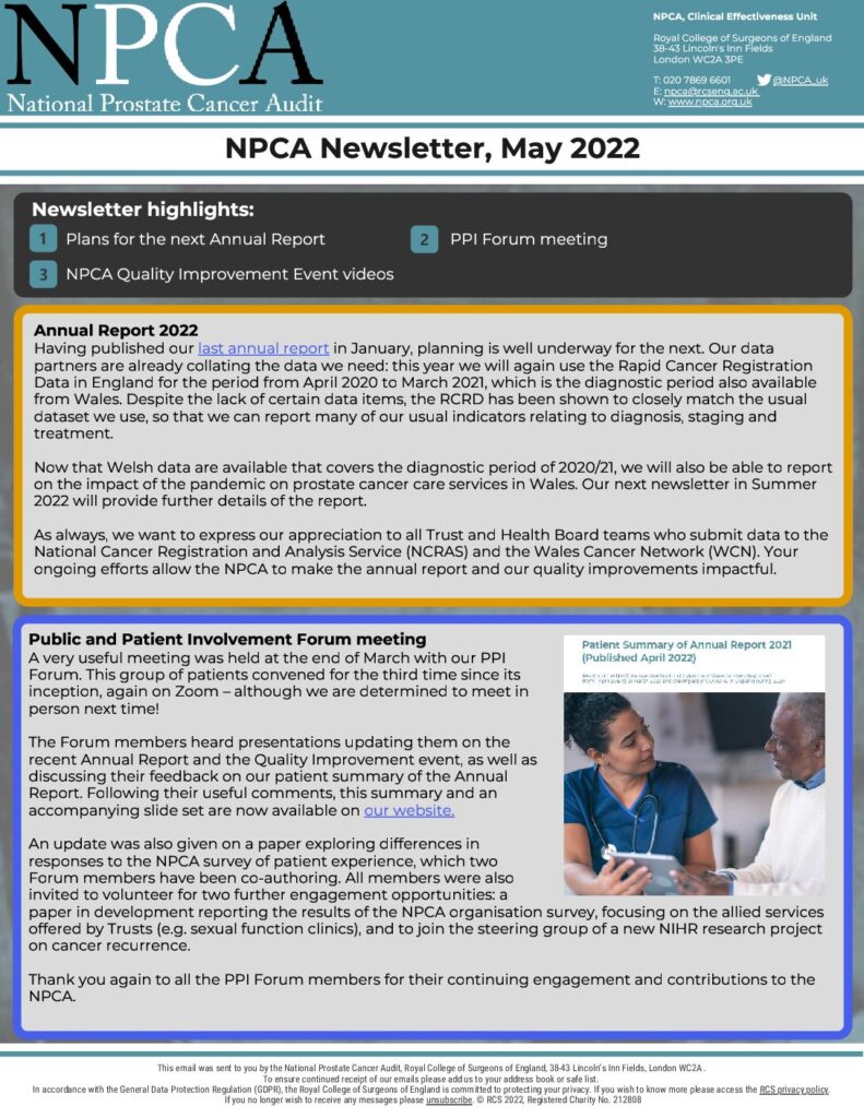 NPCA Spring Newsletter 2022