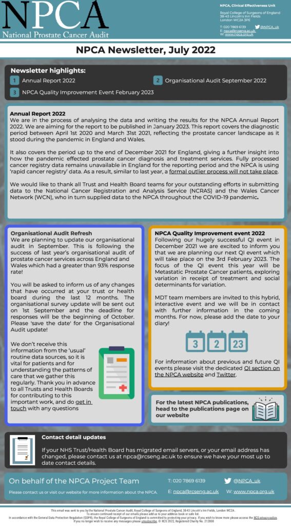 NPCA Summer Newsletter 2022