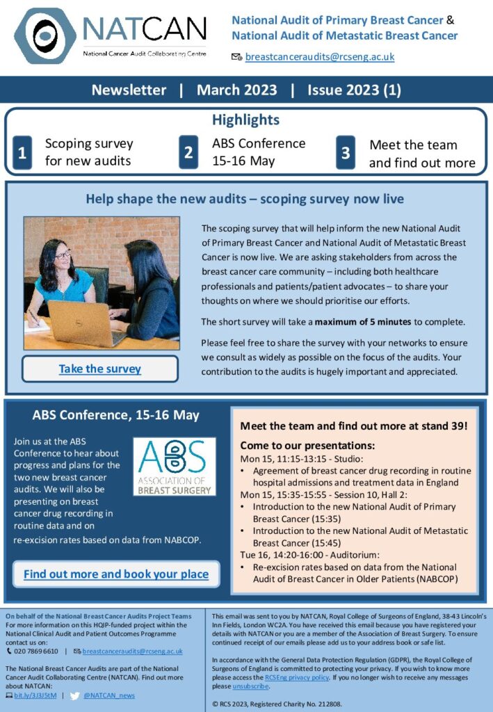 NAoPri/NAoMe Newsletter, Spring 2023