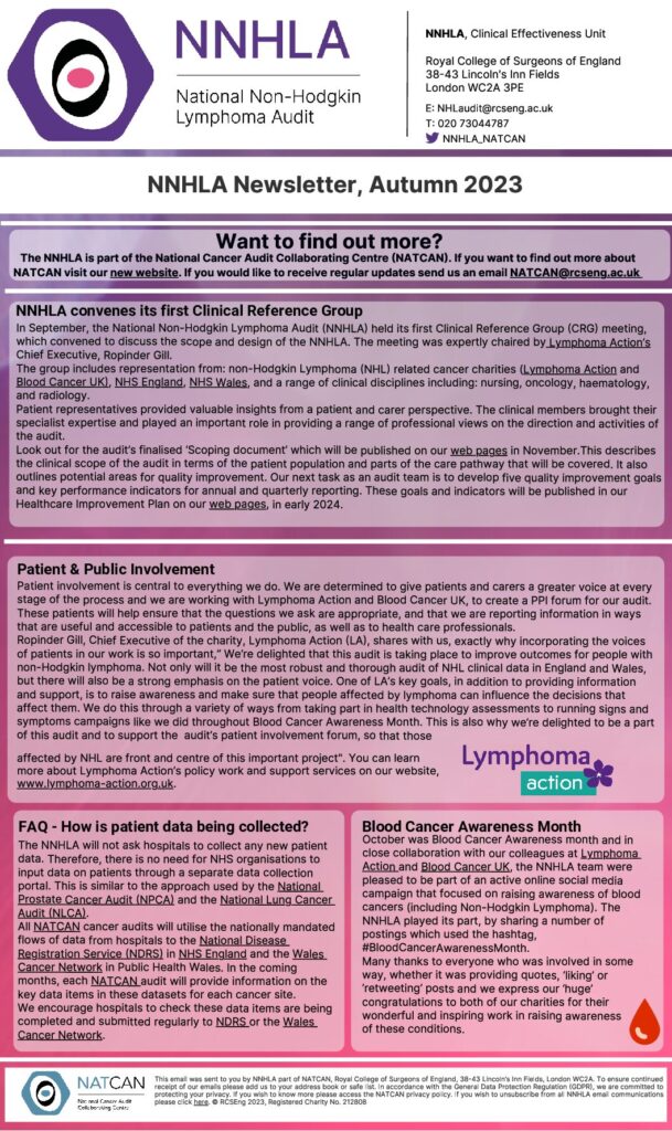 NNHLA Newsletter, Autumn 2023
