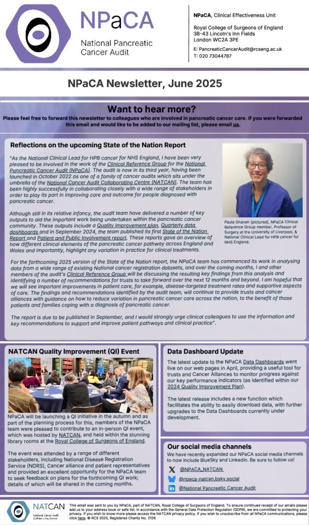 NPaCA Newsletter, June 2025